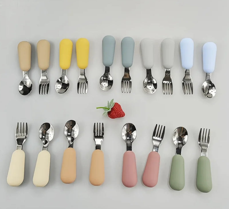 CUKERS™ Stainless Steel Children's Cutlery Set